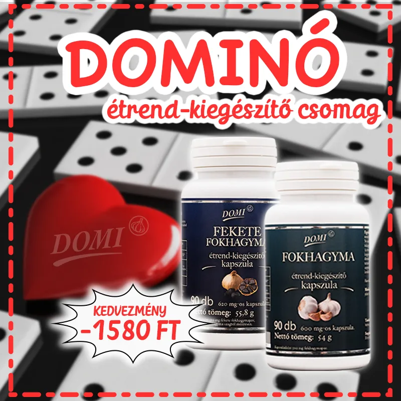 DOMINO <br>dietary supplement package